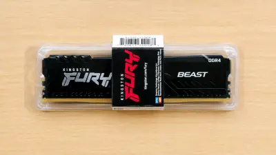 Memoria RAM Kingston Fury Beast DDR4 8GB - miniatura 3