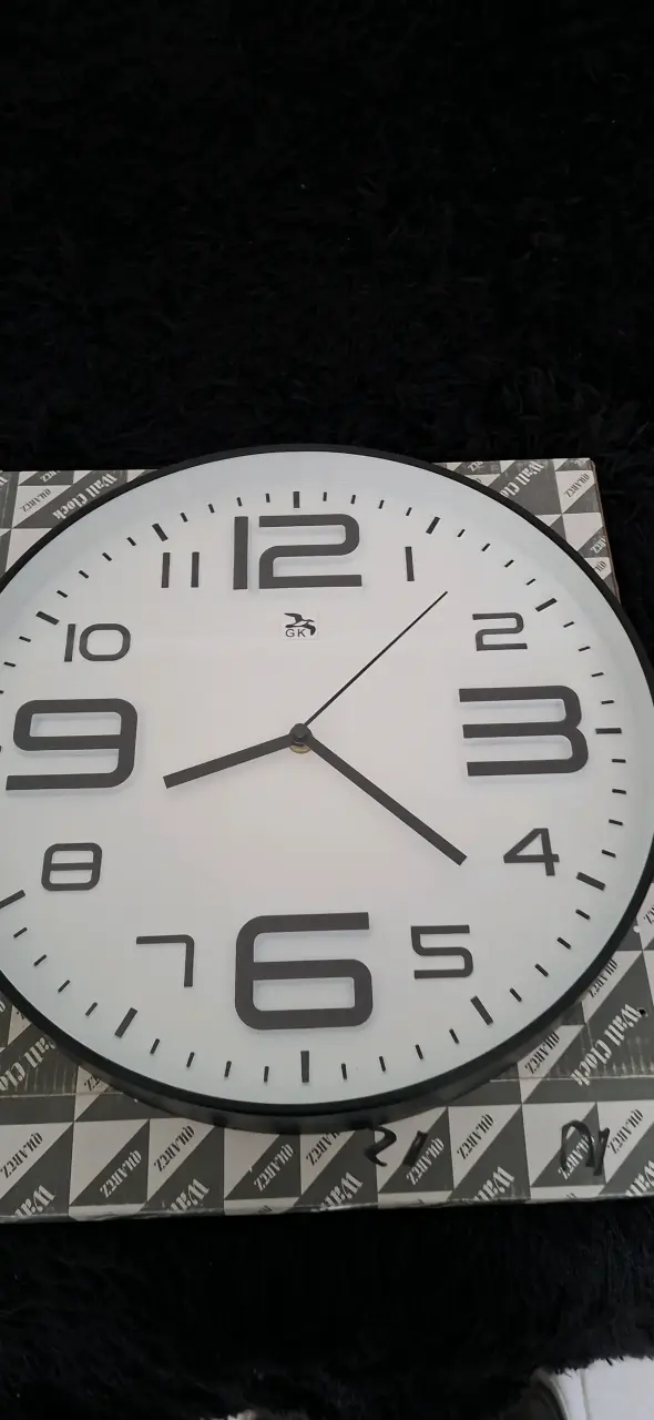 Reloj de pared grande estilo moderno