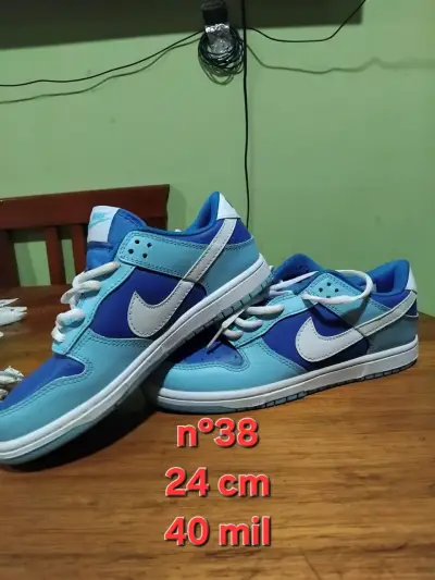 Zapatillas deportivas Nike azul talla 38 - miniatura 1