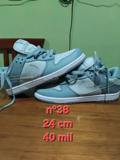 Zapatillas deportivas Nike azul talla 38 - miniatura 2