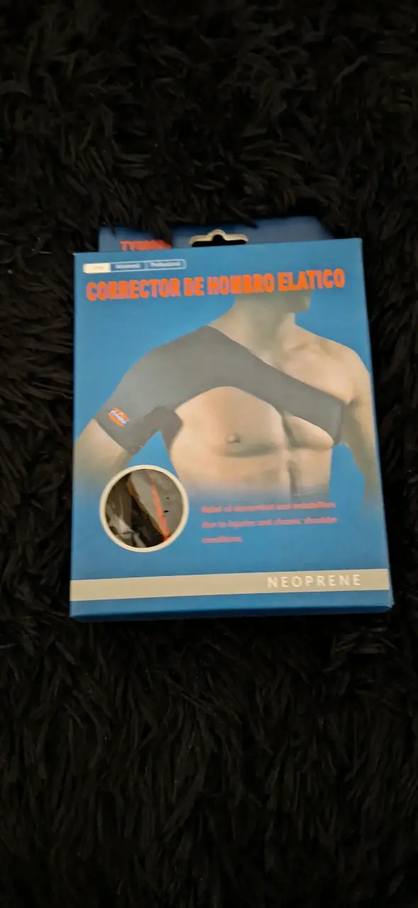 Corrector de hombro elástico de neopreno