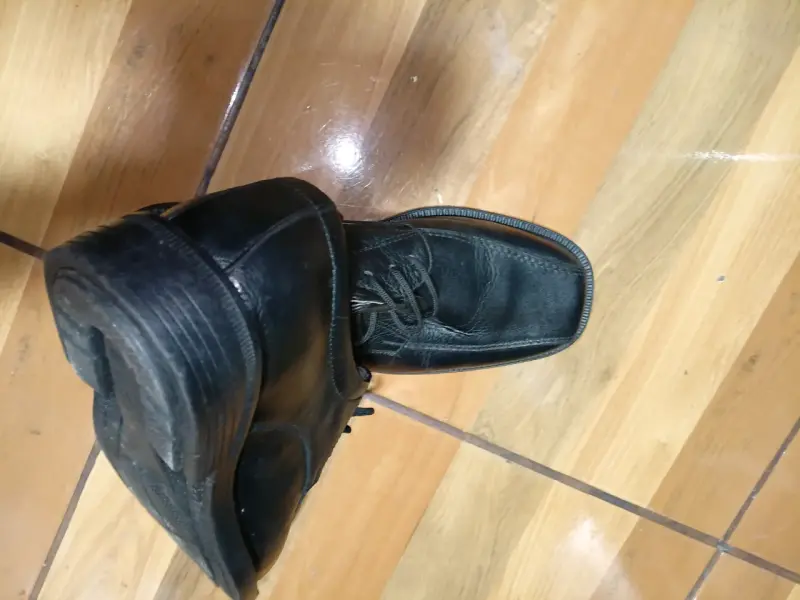 Zapatos formales de cuero negro para hombre - 5