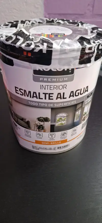 Esmalte al agua interior Kolor Premium 1 galón - miniatura 1