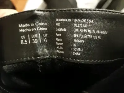 Botas negras de cuero con cierre lateral - miniatura 3