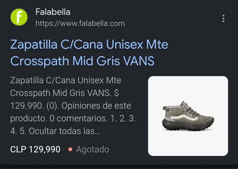 Zapatillas Vans grises de hombre - 4