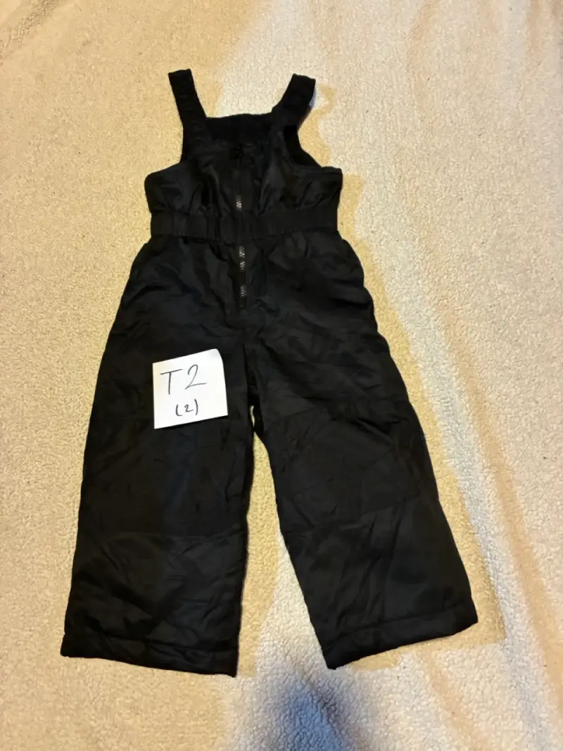 Pantalón de nieve infantil negro T2 - 1