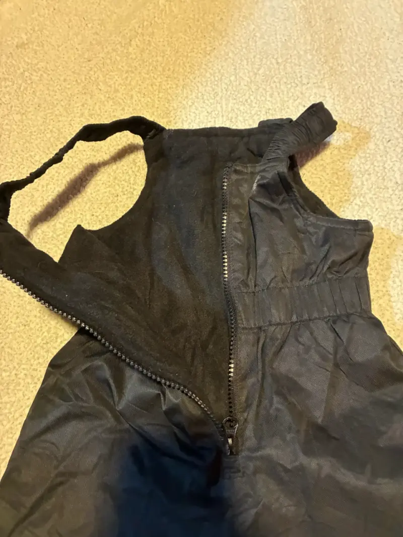 Pantalón de nieve infantil negro T2 - 2