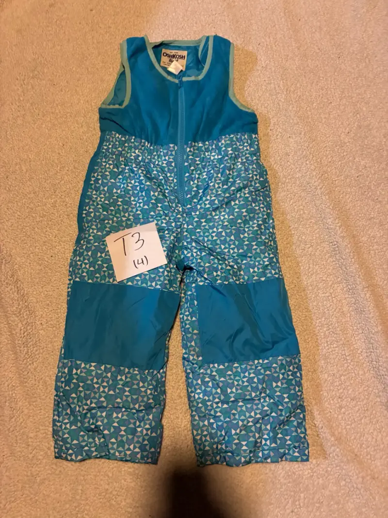 Overol de invierno OshKosh azul para niño - 1