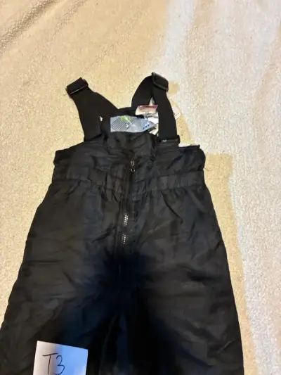 Pantalones de nieve para niños negros - miniatura 2
