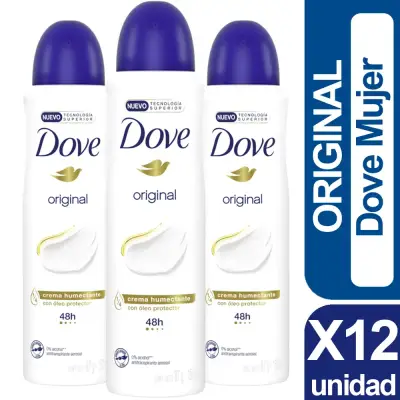 Desodorantes Dove Original Mujer X12 unid - miniatura 1