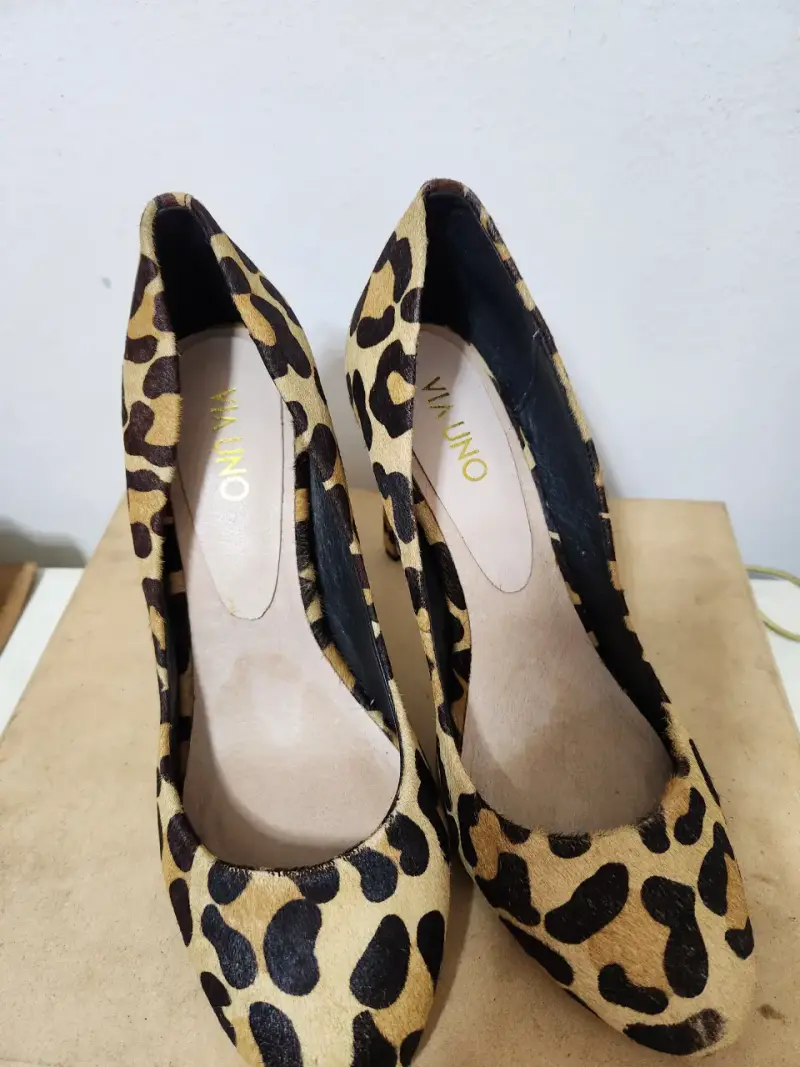 Tacones animal print de leopardo - 3