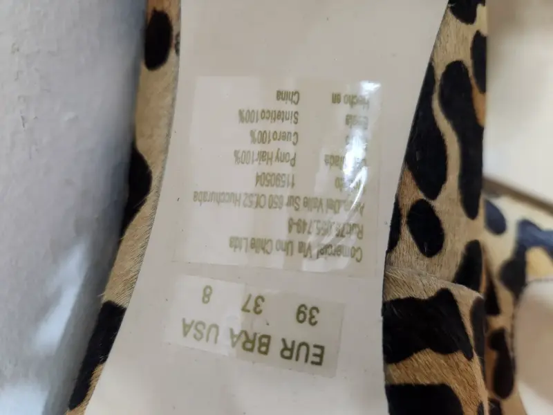Tacones animal print de leopardo - 4