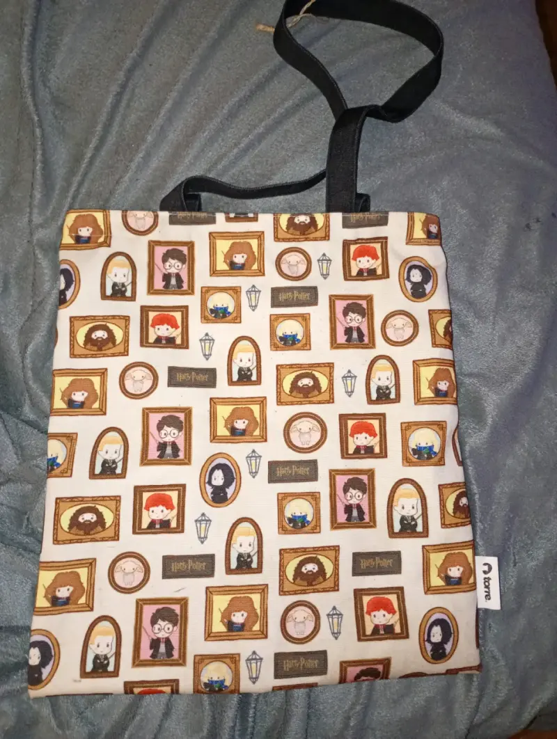 Bolso tote Harry Potter estampado personajes - 2