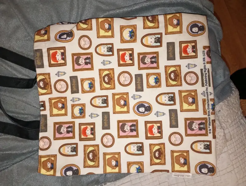 Bolso tote Harry Potter estampado personajes - 3