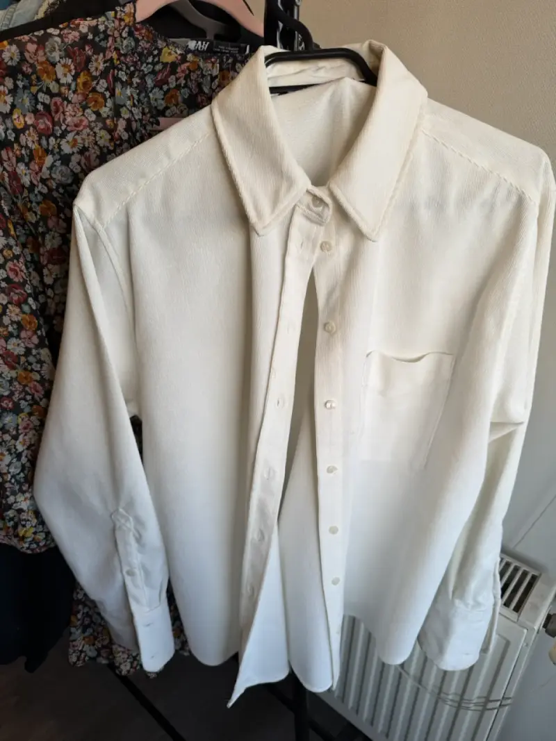 Camisa Zara blanca para mujer - 1