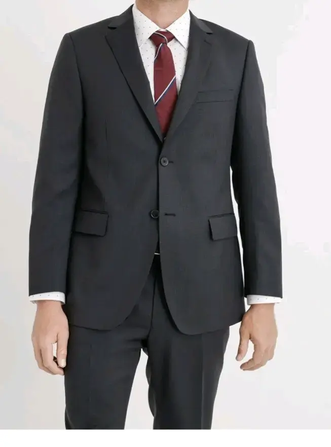 Traje Marengo 100% Lana Súper - 3