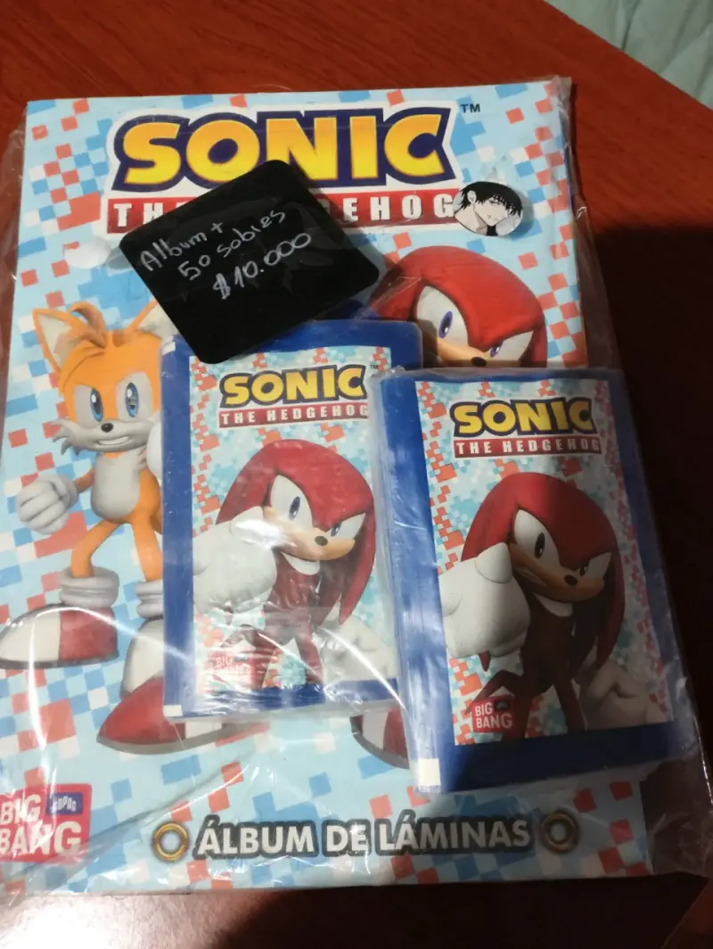 Álbum de láminas Sonic Big Bang 2023