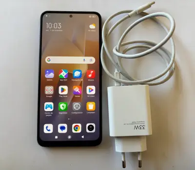Smartphone Xiaomi redmi 12 con cargador original - miniatura 1