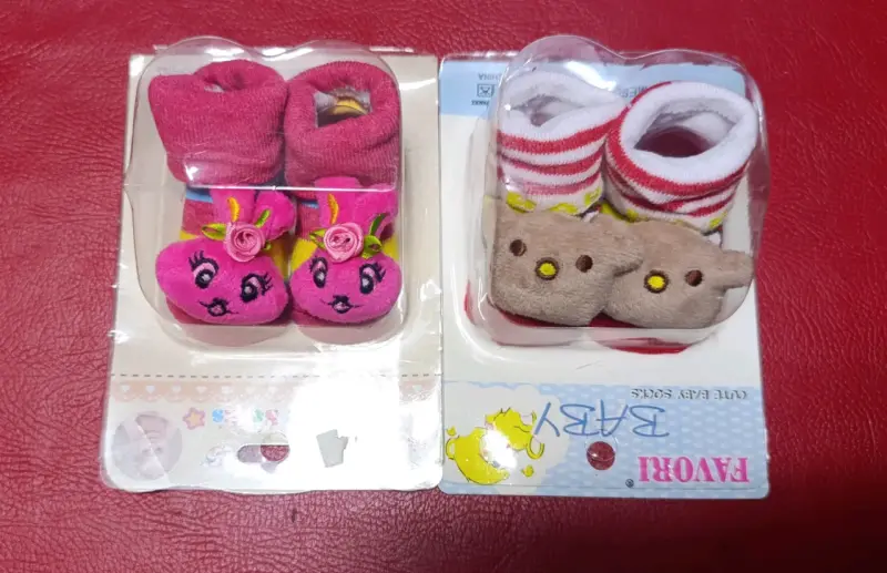 Set de calcetines de bebé con diseños de animales - 2