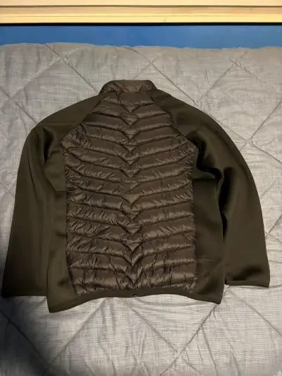 Chaqueta acolchada marrón para hombre - miniatura 1