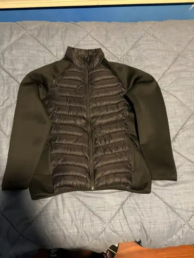 Chaqueta acolchada marrón para hombre - miniatura 2