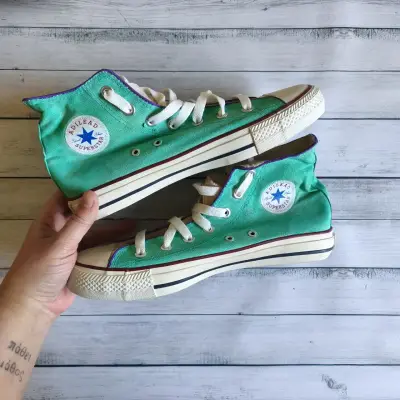 Zapatillas con temática cristiana, pintadas a mano - miniatura 4