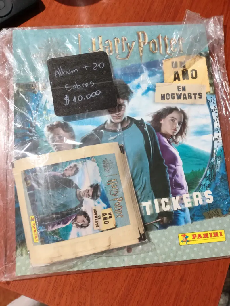 Álbum Harry Potter con 20 sobres Panini