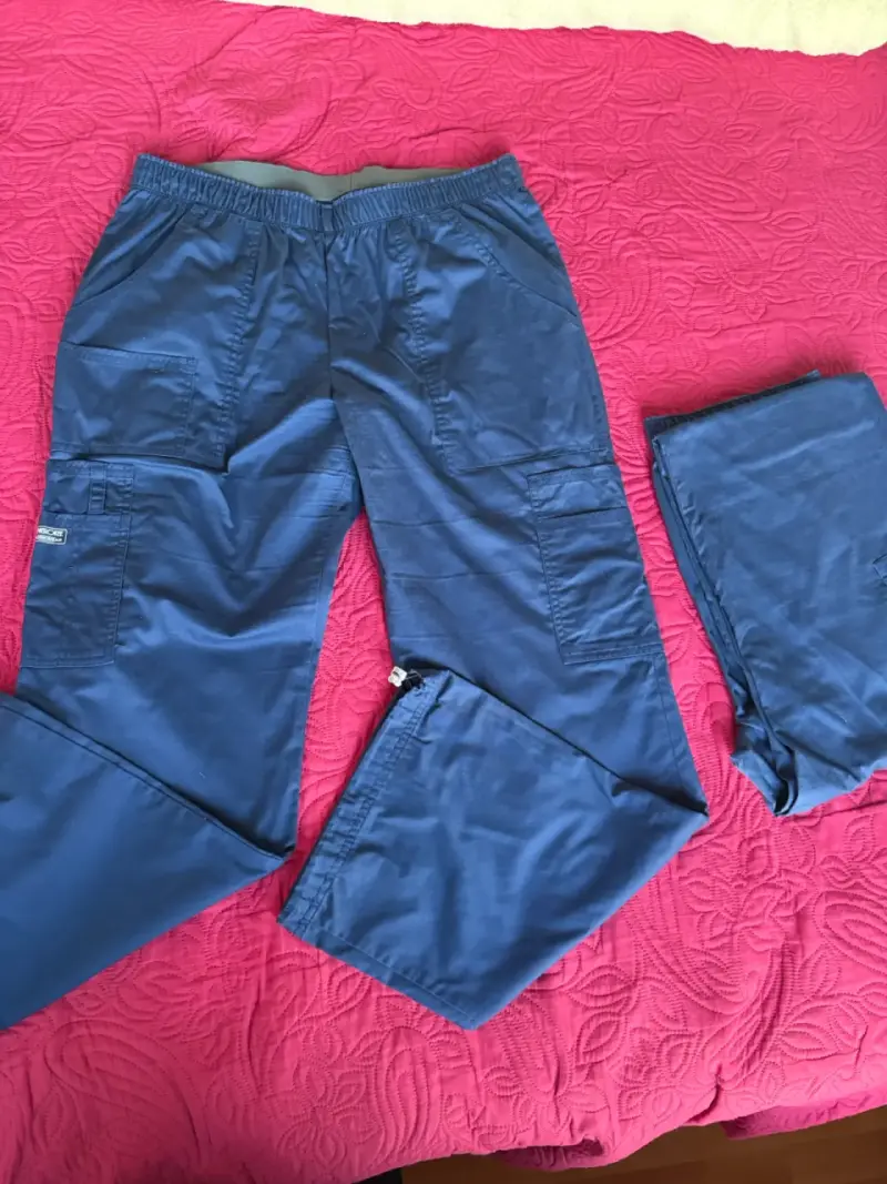 Traje clínico azul para mujer - 1