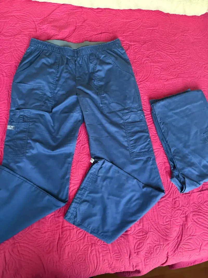 Traje clínico azul para mujer - 2