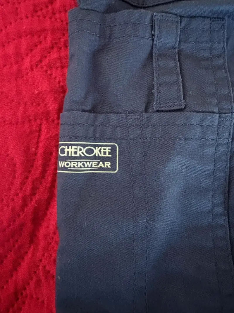 Traje clínico azul para mujer - 3