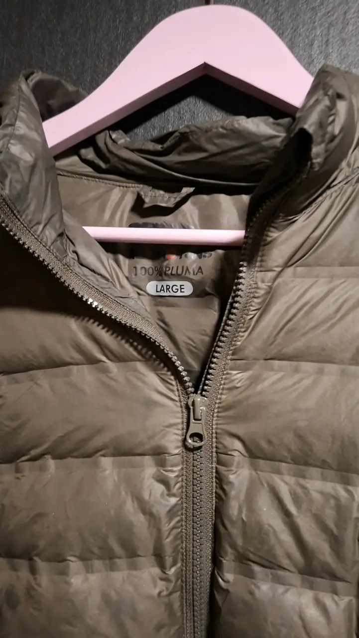 Chaqueta acolchada marrón para hombre - 2