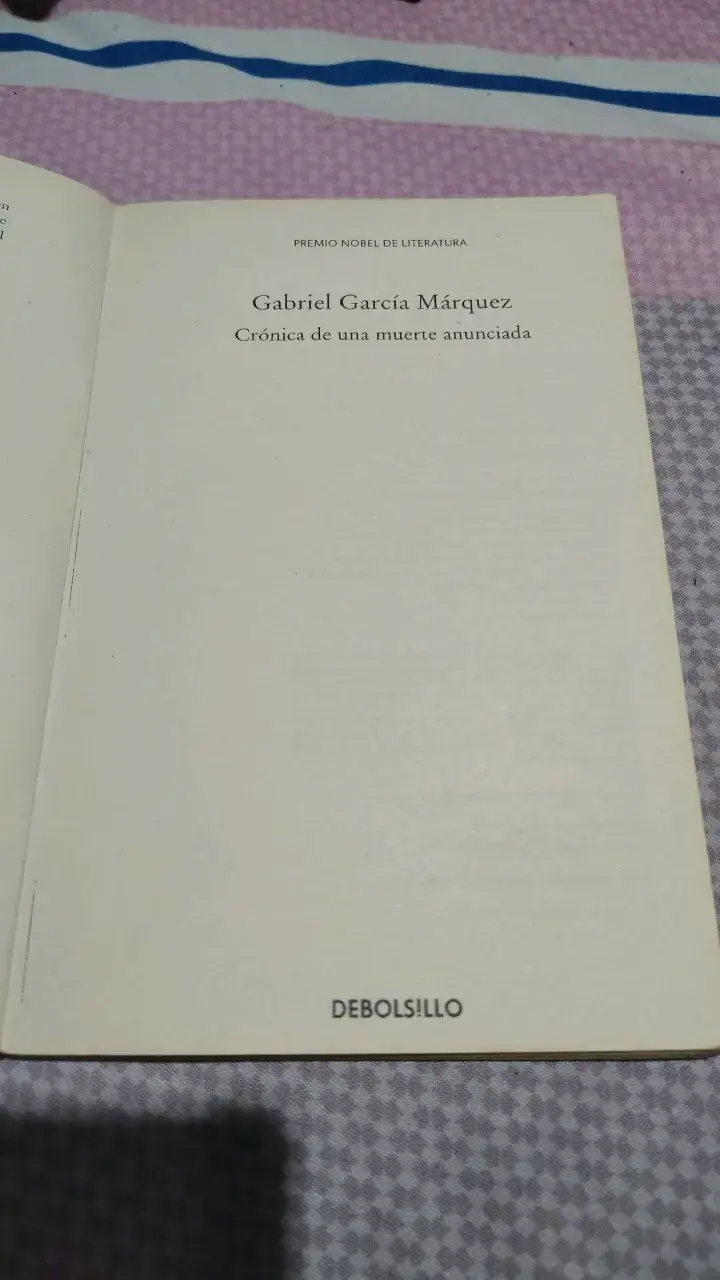Crónica de una muerte anunciada - - 3