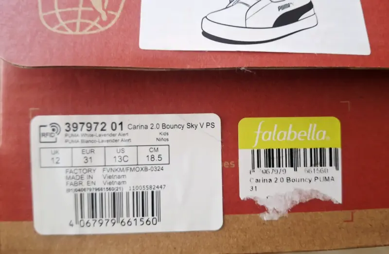 Zapatillas Puma blancas para niñas - 6