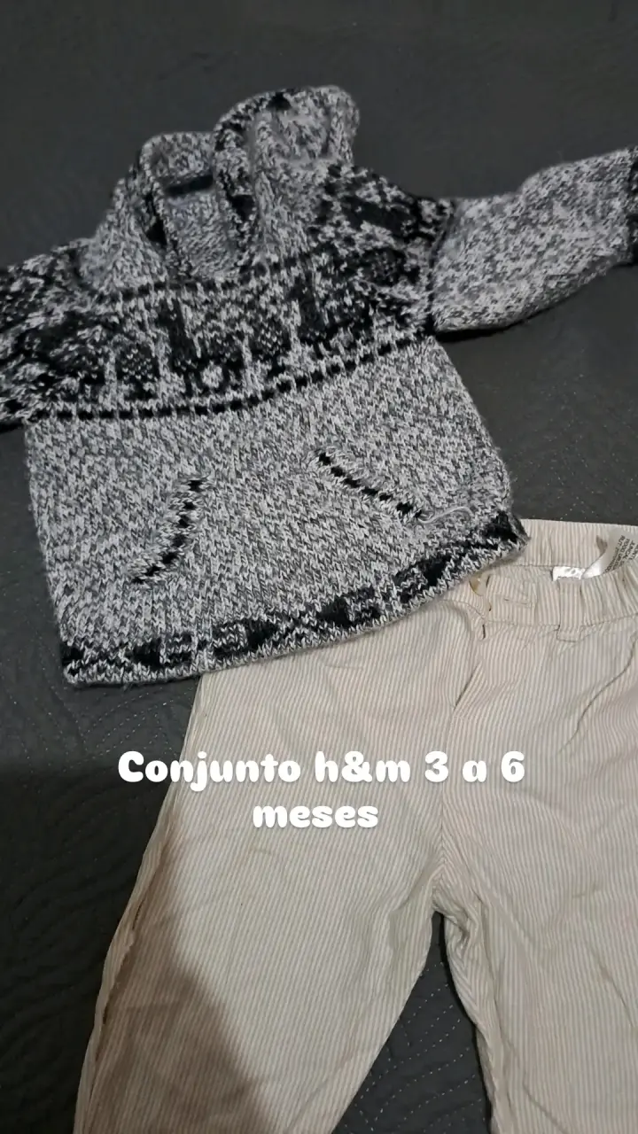 Conjunto H&M para bebé 3 a 6 meses - 1