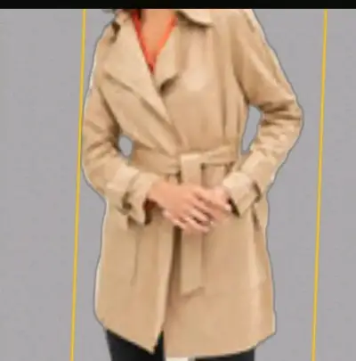 Abrigo color Beige - miniatura 2