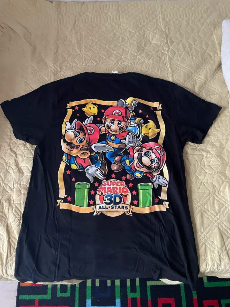Polera Super Mario Bros 35 Aniversario - 2