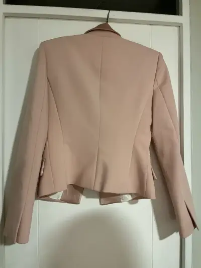Blazer Rosa Pálido elegante Zara para mujer - miniatura 4