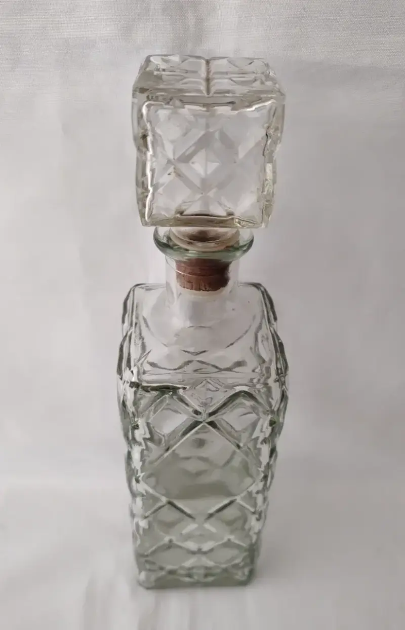 Botella Vintage Decorativa De Coleccion - 2