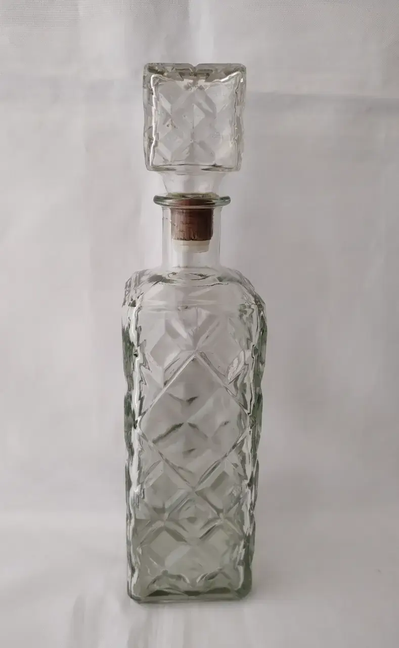 Botella Vintage Decorativa De Coleccion - 3