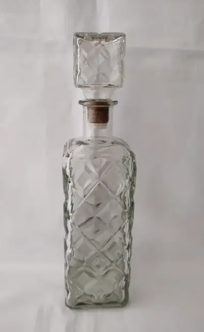 Botella Vintage Decorativa De Coleccion - miniatura 3