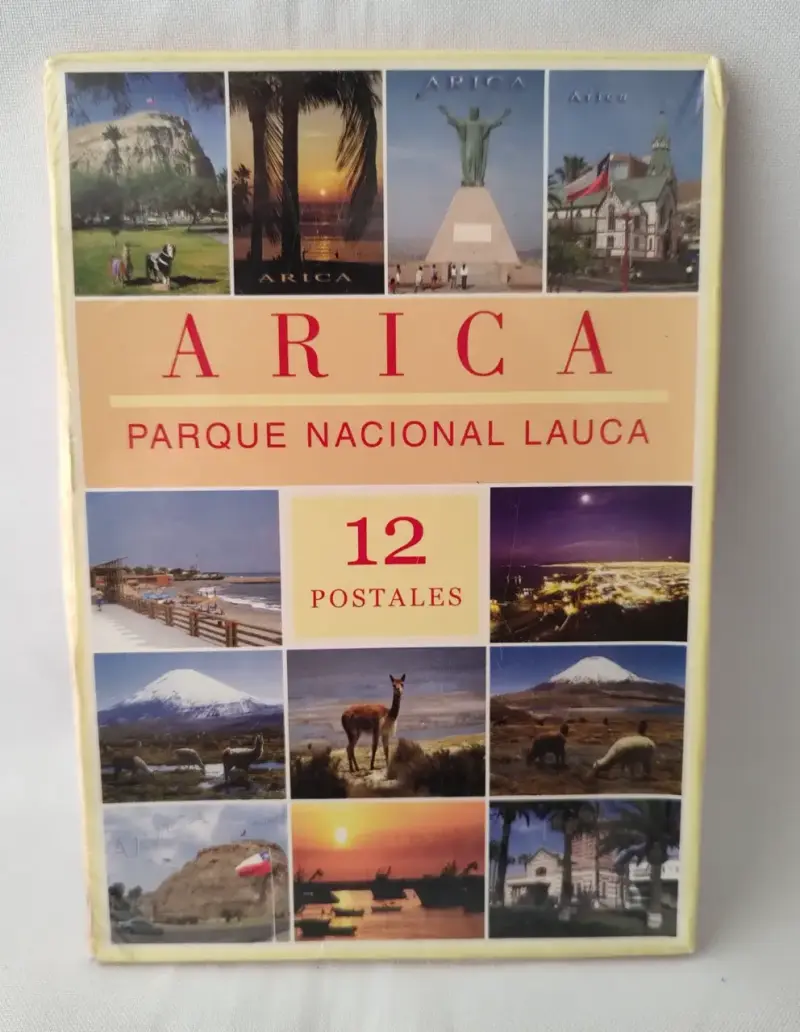 Set de 12 postales de Arica y Parque Nacional Lauca - 1