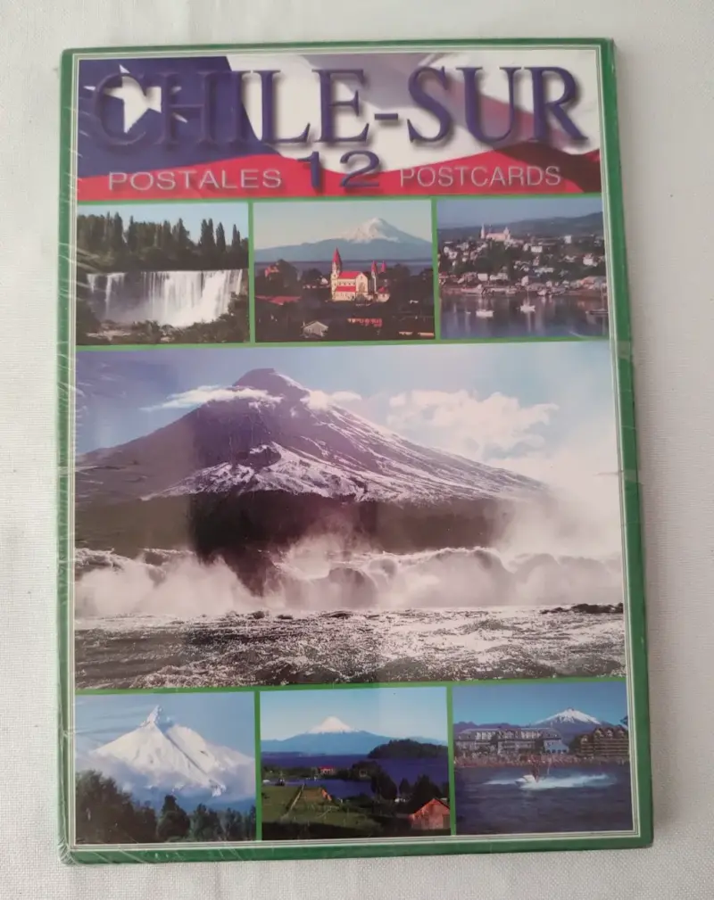 Set de 12 postales Chile Sur - 1