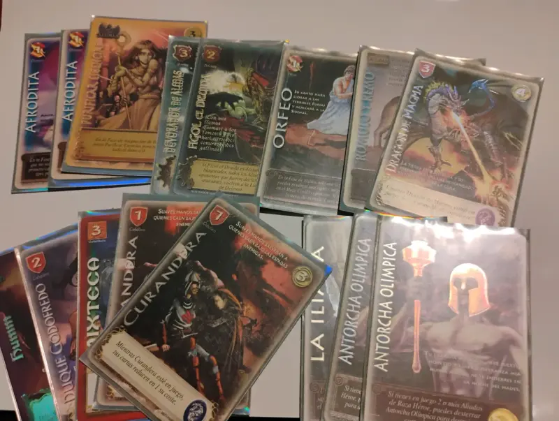Colección de cartas de juego Mitos y Leyendas - 4