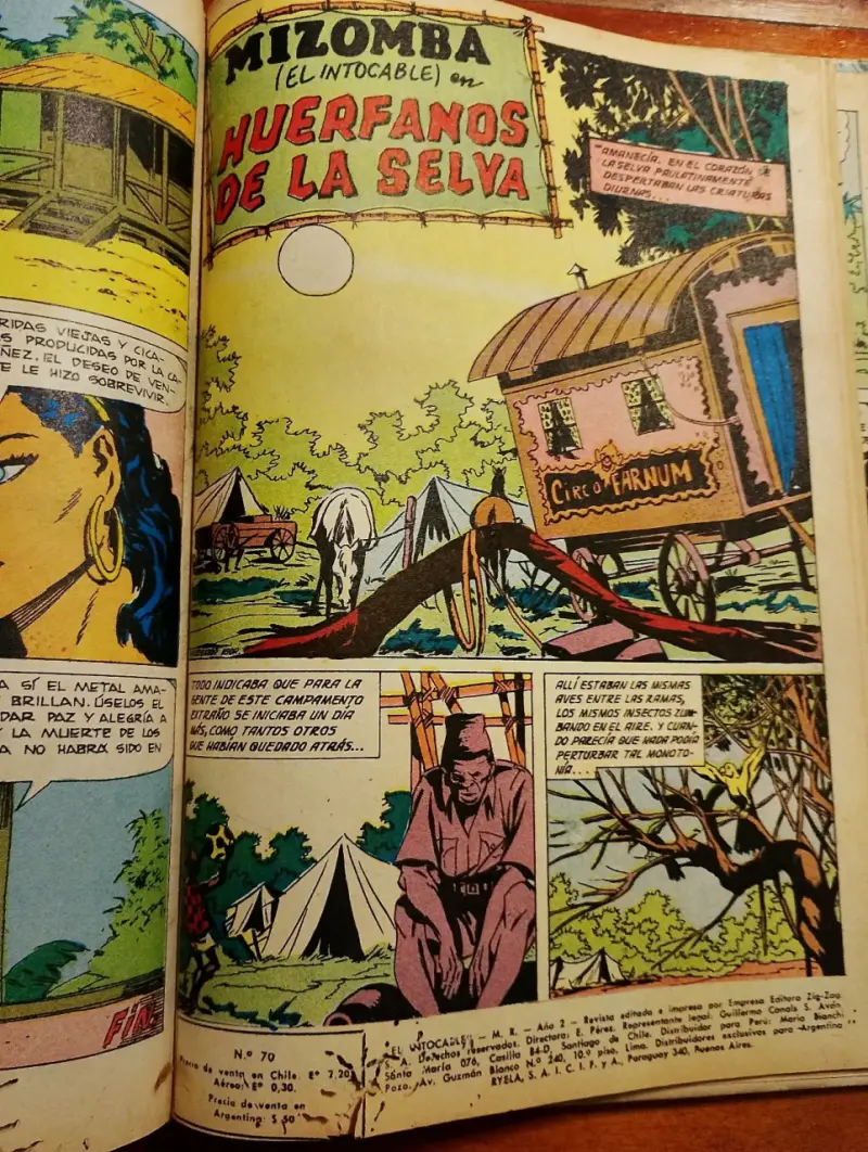 Cómic vintage 'Intocable' edición antigua - 5