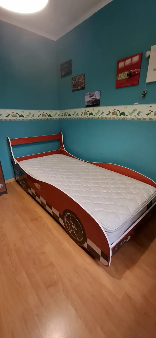 Cama infantil temática auto de carreras - 2