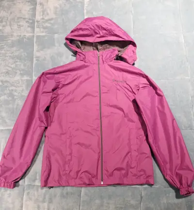 Chaqueta impermeable Columbia rosa talla S - miniatura 2