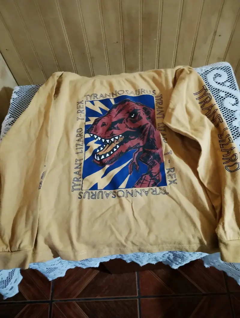 Polera manga larga Tyrannosaurus Rex - 1