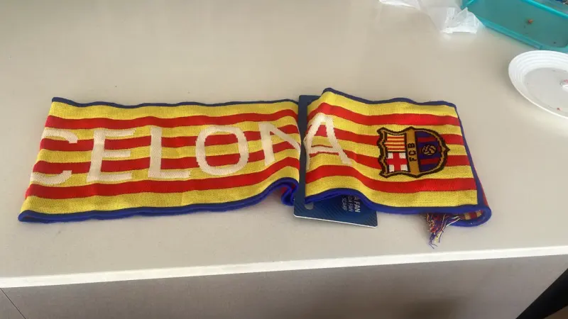Bufanda de fanático del FC Barcelona - 1