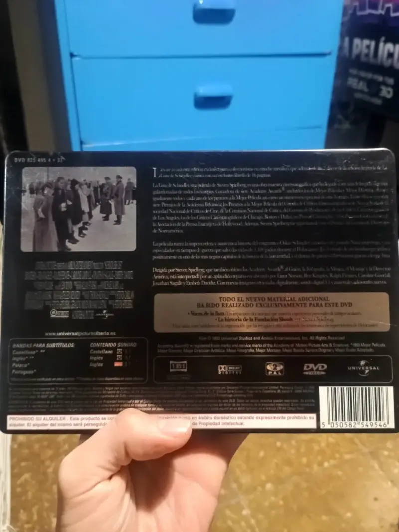 DVD La Lista de Schindler Edición 2 Discos - 2