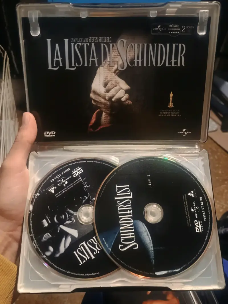DVD La Lista de Schindler Edición 2 Discos - 3